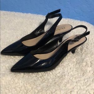 N by Nicole Miller Patent Leather Kelsey Heels